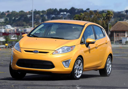 Ford won in two categories with its Fiesta subcompact, above, and F-150 light-duty pickup. (Ford)