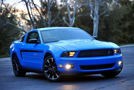 Consumer Reports named the Ford Mustang best sporty car. Ford was ranked fifth-best overall in the rankings, up from 11th last year. (Ford)