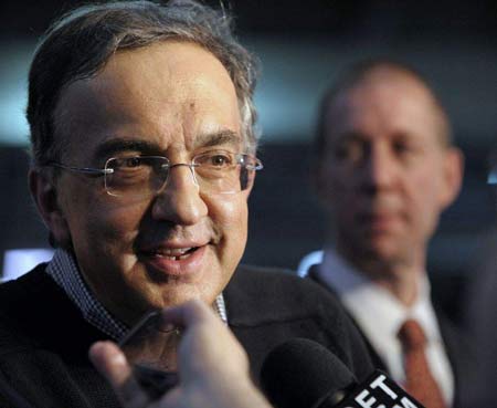 Even CEO Sergio Marchionne said he didn’t think Chrysler could pay back the government so quickly. (Todd McInturf / The Detroit News)