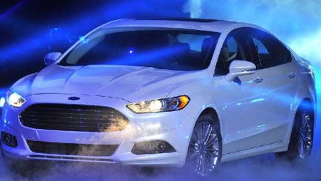 Ford showed off the 2013 Fusion last week at the press preview of the North American International Auto Show