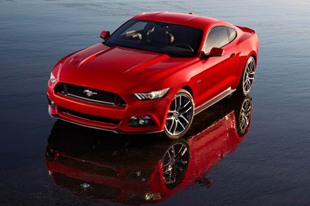 Ford Motor Co.'s 50th-anniversary Mustang won't change radically from the first five generations of the iconic pony car. The 2015 Mustang, which Ford will officially unveil on Dec. 5, 2013 in six cities will pay tribute to the car's rich history. (Ford Motor Company)
