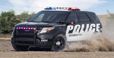 Ford expects police demand to grow more after the announcement today it will offer its 3.5-liter EcoBoost V-6 engine as an option. (Ford)