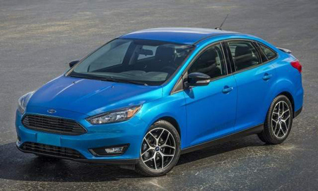 The new Focus has a trapezoidal grille which follows the lead of other Ford cars like the subcompact Fiesta and midsize Fusion. It also comes with a restyled hood and meaner-looking headlights.Ford Focus retains its title as world's best-selling vehicle nameplate for 2013, according to Ford analysis of the just-released full-year Polk new vehicle registration data from IHS Automotive. The news comes as a new Focus four-door sedan prepares to make its debut at next week's 2014 New York International Auto Show. (Ford Motor Company) (Ford photos)