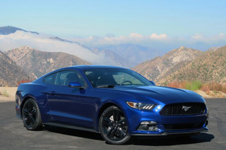 Unmistakably a Mustang, the original “Pony Car” enters its second 50 years which iconic styling with leading edge technology. Shown is the EcoBoost Performance Package version.