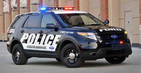 2013 Ford Police Interceptor utility. (Ford)