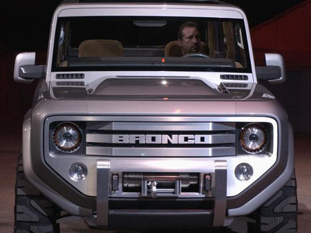 Ford Motor Co. dusted off its Bronco nameplate for a concept vehicle at the 2004 North American International Auto Show. Analysts believe a resurrected Bronco could help Ford take on Jeep.