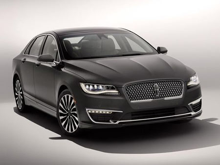 The MKZ’s new, one-piece grille is a departure from the current generation’s “split wing” grille.