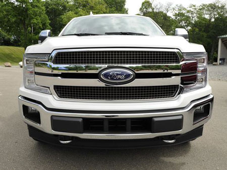 The grille of the F-150 King Ranch series. (Photo: Jose Juarez / Special to Detroit News)