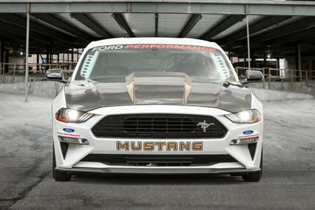 The limited-production Cobra Jet is the most powerful NHRA Mustang drag racer ever. (Photo: Ford Motor Co.)