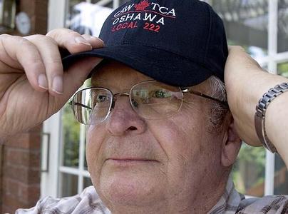 GM retiree Karl Zimmerman at his Oakwood, Ont., home Aug. 1, 2008. If GM goes bankrupt, his pension could be cut in half. 